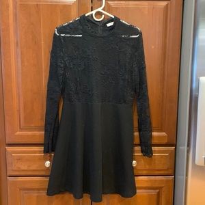 Lace Black Dress